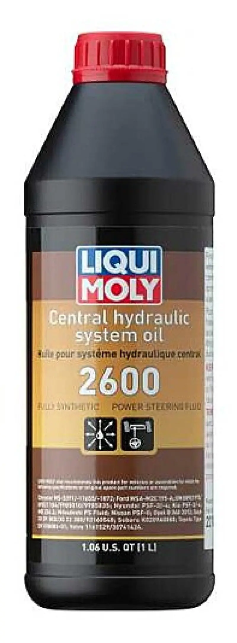 Liqui Moly 1L 2600 Central Hydraulic System Oil 1