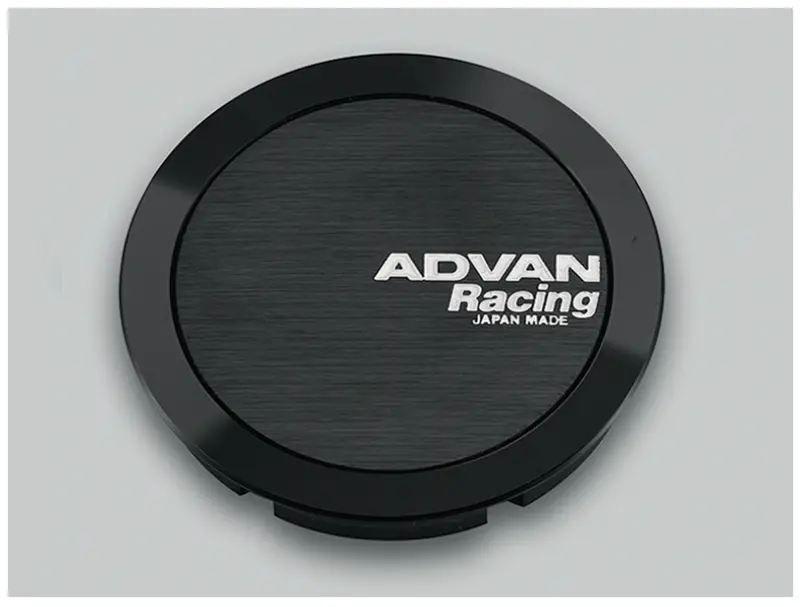 Advan 73Mm Full Flat Center Cap - Black 1