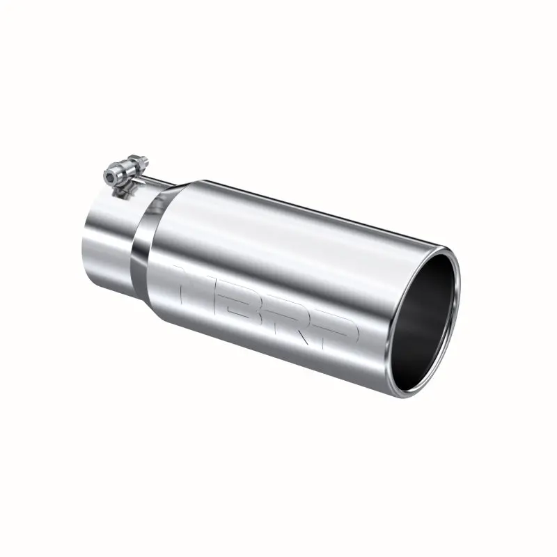 Mbrp Universal Tip 5 O.D. Rolled Straight 4 Inlet 12 Length 1