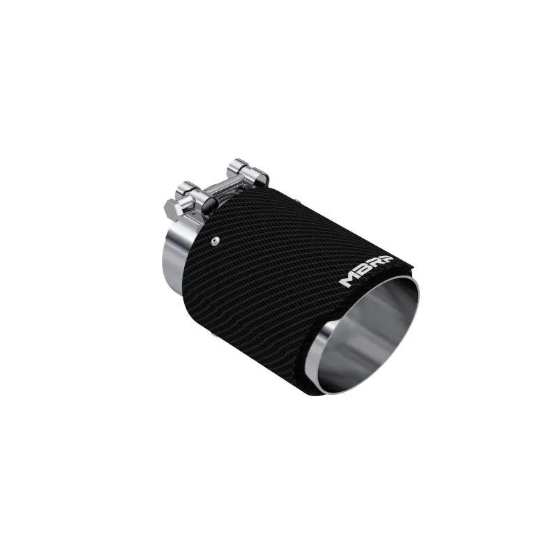 Mbrp Universal Carbon Fiber Tip 3In Id / 4In Od Out / 6.13In Length Angle Cut Dual Wall 1