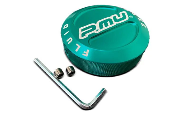 Project Mu Master Cylinder Cap For Honda - Green 1