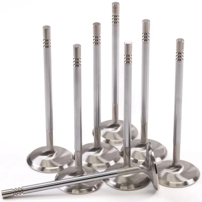 Gsc P-D Ford Mustang 5.0L Coyote Gen 1/2 38.27Mm Head (+1Mm) Chrome Polished Intake Valve - Set Of 8 1