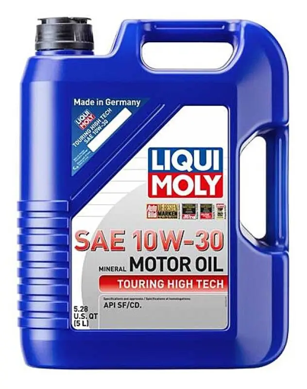 Liqui Moly 5L Touring High Tech Motor Oil Sae 10W30 1