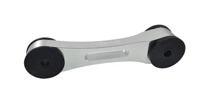 Torque Solution Billet Aluminum Pitch Stop Tranny Mount: Subaru - Silver 1