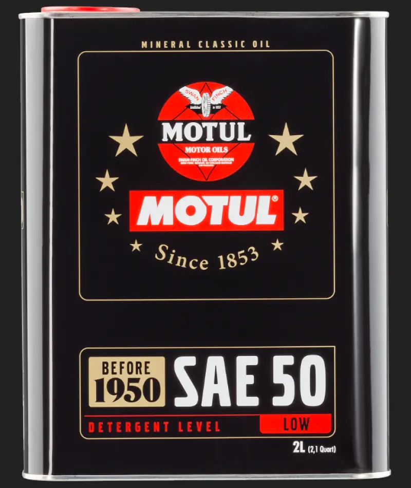Motul Classic Sae 50 Oil - 2L - Single 1