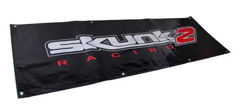 Skunk2 5 Ft. Vinyl Shop Banner (Black) 1
