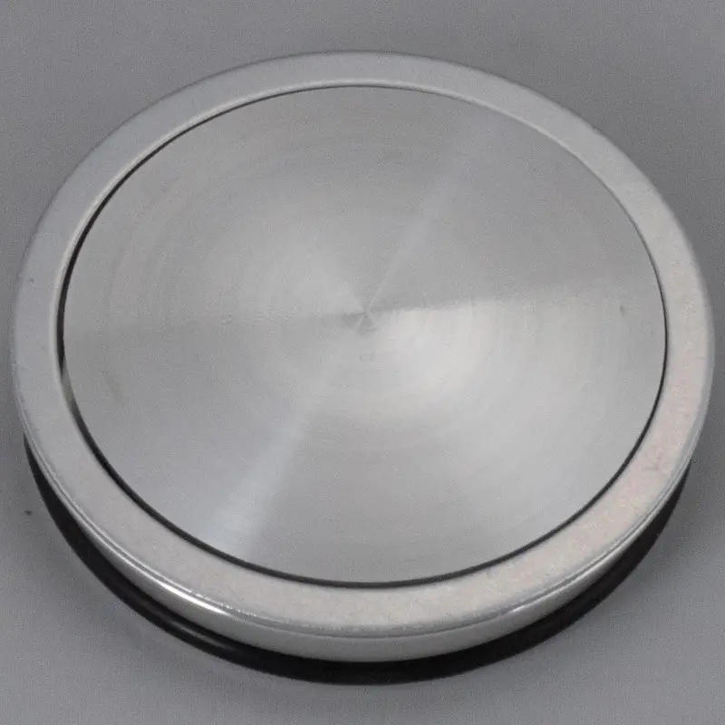 Mercedes Aluminum Brush V2 W/Brush Badge / Brushed Bezel 75Mm 1