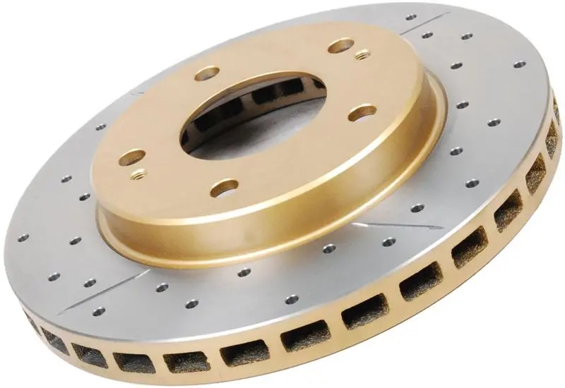 Dba 02-09 Subaru Wrx Sti/2017 Brz W/Perf Pkg. 10 Hole Front Drilled & Slotted Street Series Rotor 1