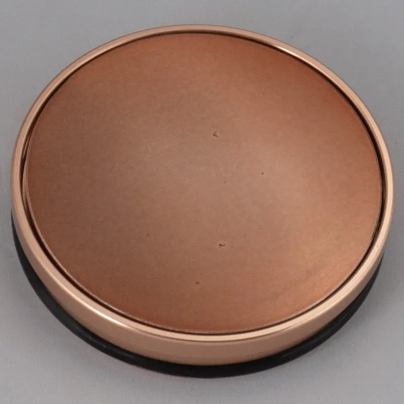 Bmw Aluminum Rose Gold W/Rose Gold Badge 68Mm 1