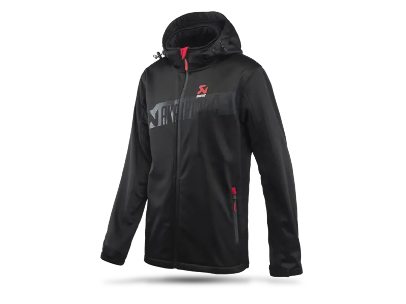 Akrapovic Mens Corpo Softshell Jacket Black - 2Xl 1