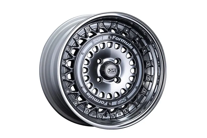 Ssr Formula Aero Mesh 18X9.5 +22 Offset Md-Disk 5X114.3 Formula Silver Wheel (S/O - No Cancel) 1