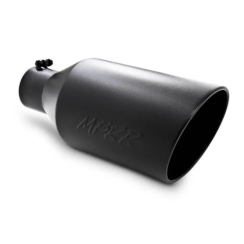 Mbrp Universal Tip 8In O.D. Rolled End 4In Inlet 18In Length Black 1