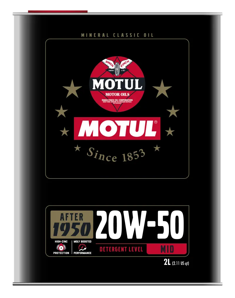 Motul 20W50 Classic Performance Oil - 10X2l 1
