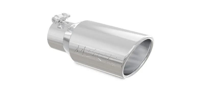 Mbrp Universal Tip 4In Od 3In Inlet 10In Length Angled Rolled End T304 1