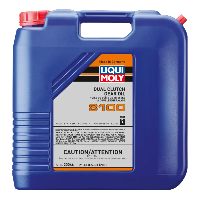 Liqui Moly 20L Dual Clutch Transmission Oil 8100 1