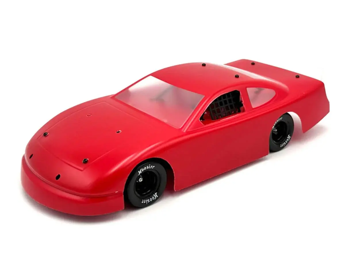 1Rc Racing Asphalt Late Model 1/18 Brushless Rtr 2Wd Oval Racer (Red) W/2.4Ghz Radio, Battery & Usb Charger 1