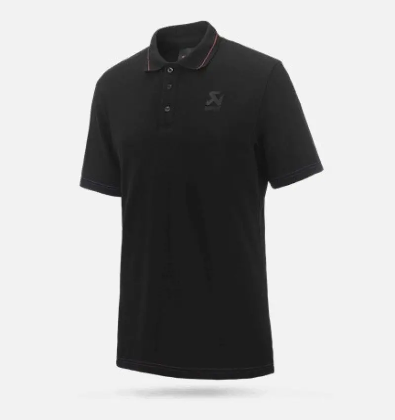 Akrapovic Mens Corpo Polo Black L 1