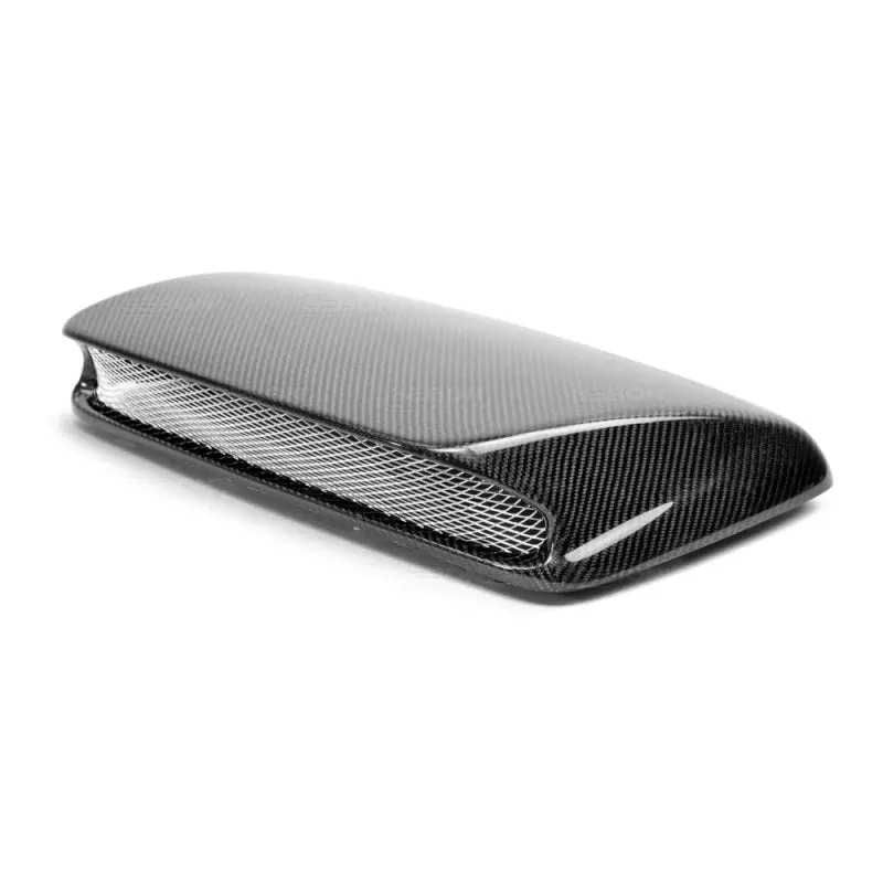 Seibon 04-05 Subaru Wrx/Sti Sti Carbon Fiber Hood Scoop - Only Fits Oem Hoods (Not Seibon Hoods) 2