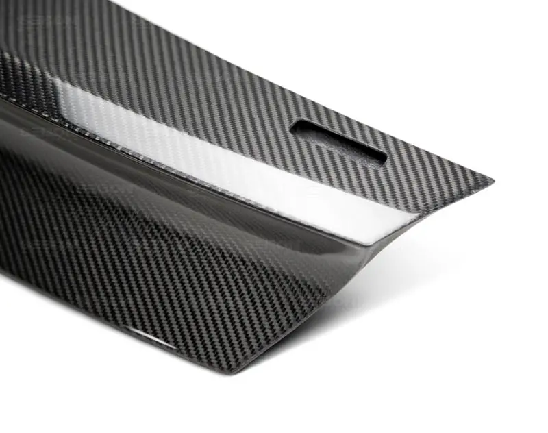 Seibon 14-15 Honda Civic Si Coupe Oem-Style Carbon Fiber Trunk Garnish 1