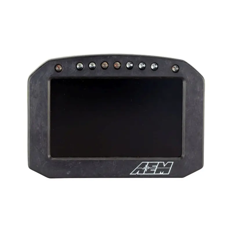 Aem Cd-5Lg Carbon Logging Flush Digital Dash Display W/ Internal 20Hz Gps & Antenna 1