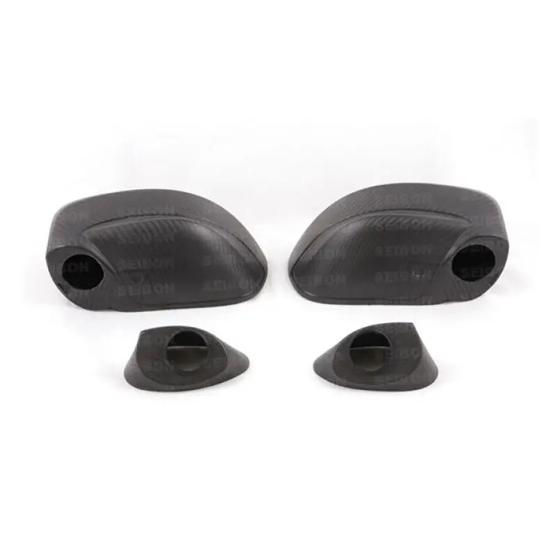 Seibon 09-10 Nissan Gtr R35 Oem Carbon Fiber Mirror Covers 2