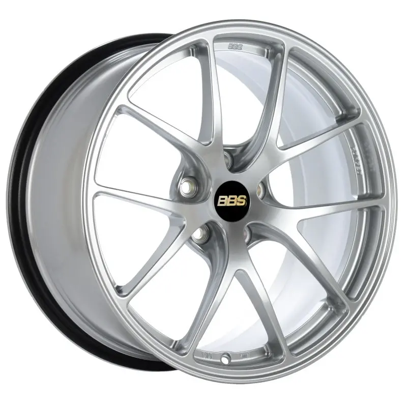 Bbs Ri-A 18X10.5 5X120 Et37 Diamond Silver Wheel -82Mm Pfs/Clip Required 1