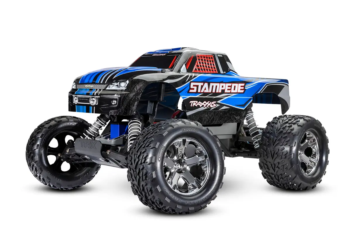 Traxxas Stampede: 1/10 Scale Monster Truck W/ Battery & Usb-C 1