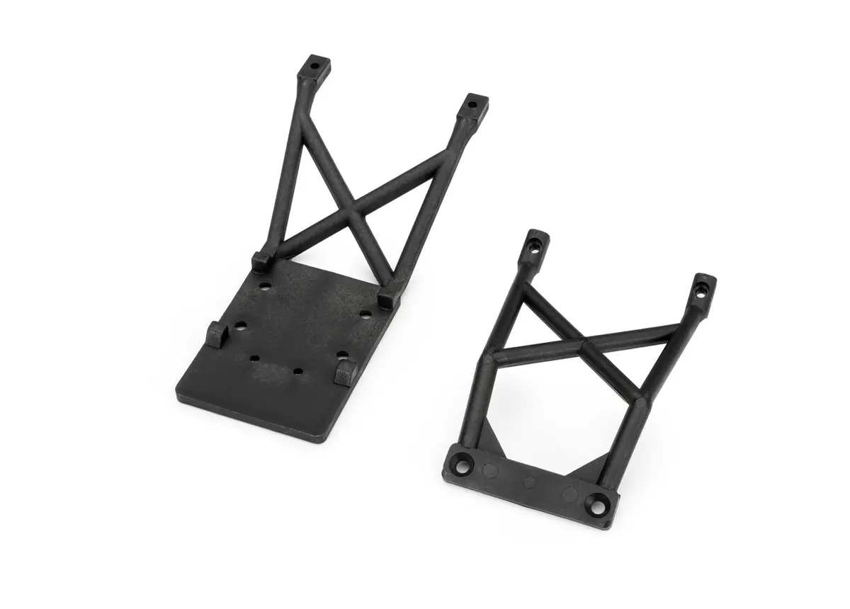 Traxxas Skid Plates F&R Black 1