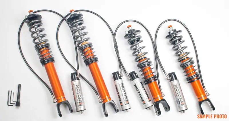Moton 2-Way Clubsport Coilovers True Coilover Style Rear Nissan Gtr R35 07+ (Incl Springs) 2