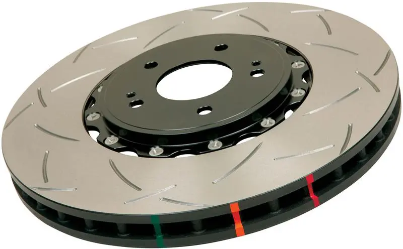 Dba Nissan Skyline (Various) Front Slotted 5000 Series 2 Piece Rotor Assembled W/ Black Hat 1