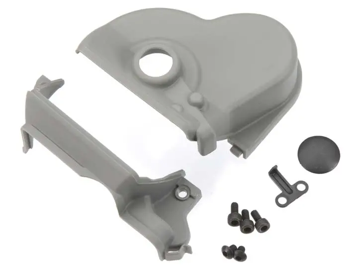 Traxxas Cover, Gear (Upper & Lower) (1)/ Dust Plug (1)/ 3X6mm Cs (3) 1