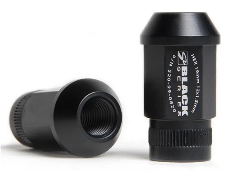 Skunk2 12 X 1.5 Forged Lug Nut Set (Black Series) (20 Pcs.) 1
