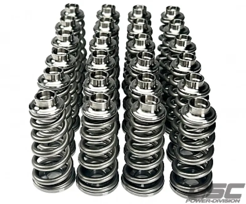 Gsc P-D Porsche Gt3/Gt3 (991) Single Conical Valve Spring Ti Retainer Steel Spring Seat Kit 1