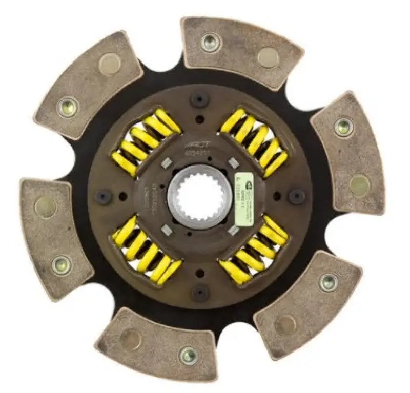 Act 6 Pad Sprung Race Disc For Ls Engine/Flywheel W/Nissan 350Z Trans/Input Shaft (S/O No Cancel) 1
