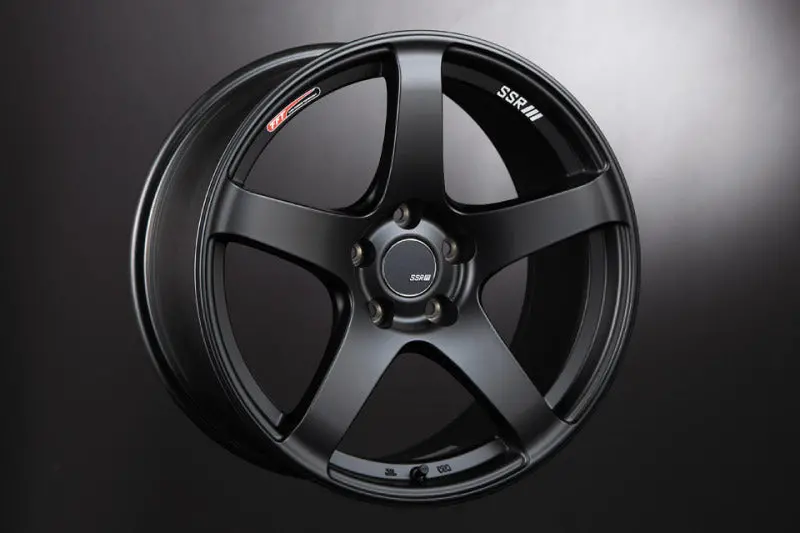 Ssr Gtv01 18X8.5 5X114.3 40Mm Offset Flat Black Wheel 05-07 Sti / 11+ Tc 1
