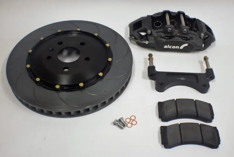 Alcon Chevrolet Corvette C8 (Oem Wheels) 6 Piston 380X36mm Front Street Kit - Anodized 1