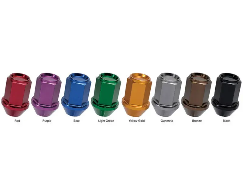 Project Kics 12X1.50 Black Leggdura Racing Shell Type Lug Nut - 1Pc 1