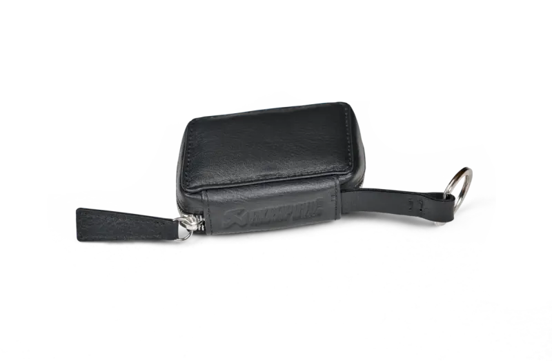 Akrapovic Leather Car Key Case - Black 1