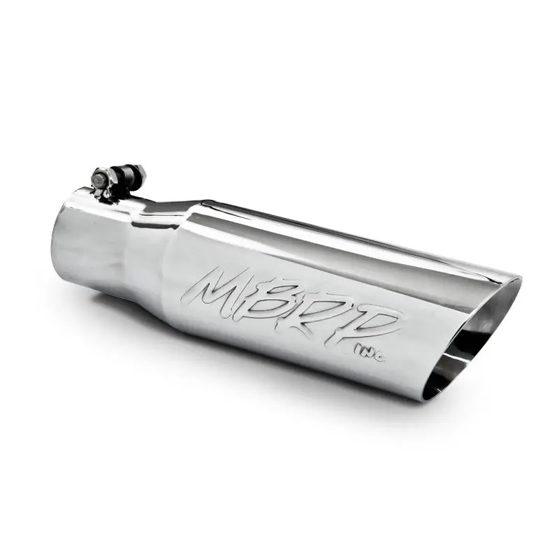 Mbrp Universal Tip 3In O.D. Dual Wall Angled 2 Inlet 12 Length 2