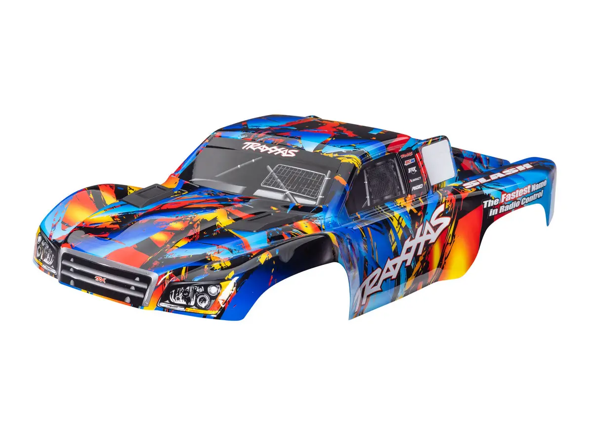 Traxxas Body Slash 4X4/Vxl/2Wd Rock N Roll Paint (Clipless) 1
