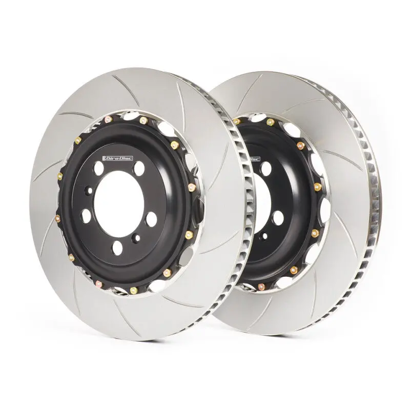 Girodisc 2022+ Audi Rs3 (8Y) (W/Carbon Ceramic Brakes) Front 2-Piece Iron Conversion Slotted Rotors 1