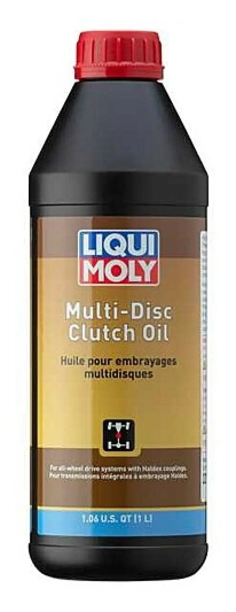 Liqui Moly 1L Multi-Disc Clutch Gear Oil (Specifically For Haldex Awd/Quattro/4Motion) 1