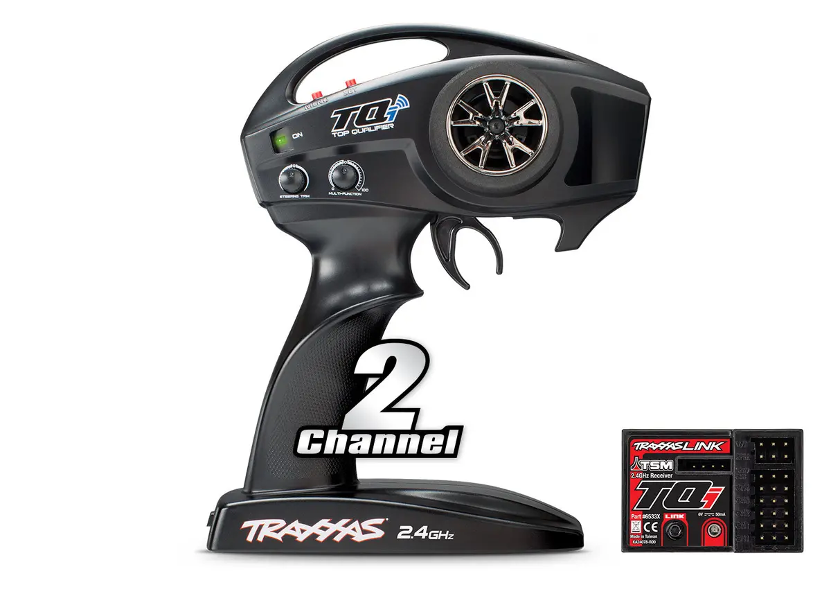 Traxxas Tqi 2-Ch 2.4 Ghz Transmitter With Tsm Receiver 1