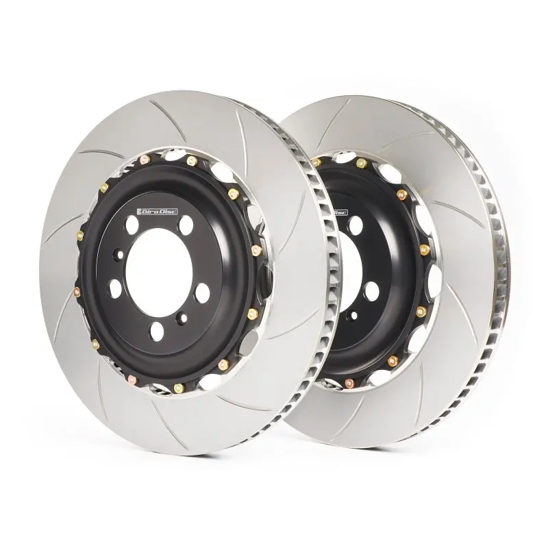 Girodisc 2015+ Ford Mustang S550 Slotted Rear Rotors 1
