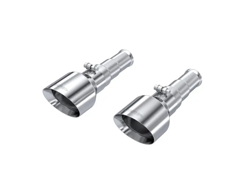 Mbrp 19-24 Ram 1500 5.7L Hemi 3In Inlet 5In Od Dual Wall Angle Cut T304 Ss Exhaust Tips - Pairs 1