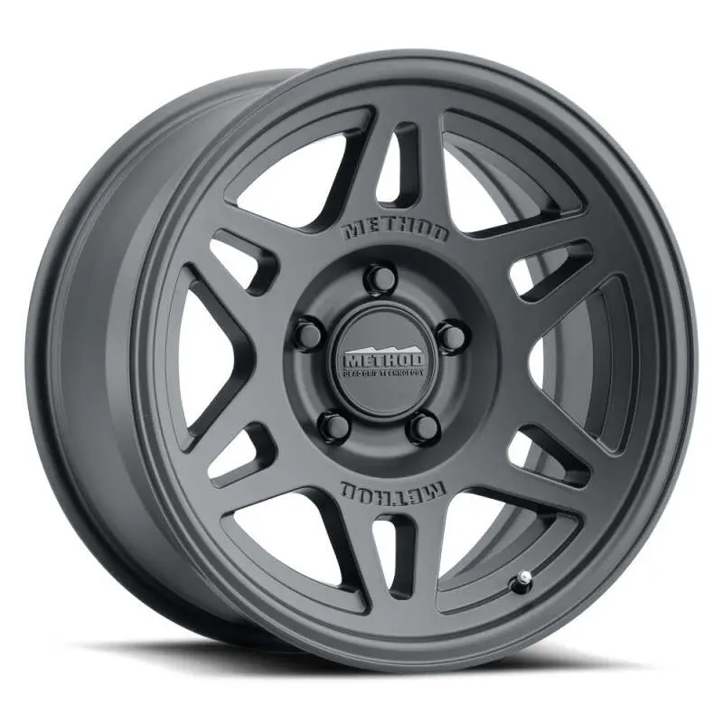 Method Mr706 Bead Grip 17X8.5 0Mm Offset 5X5 5Mm Matte Black Wheel 1