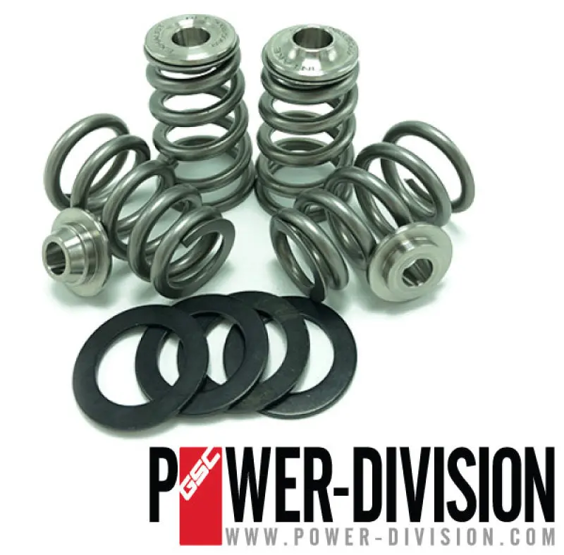 Gsc P-D Nissan Vr38dett High Pressure Conical Valve Spring Kit W/ Titanium Retainer 1