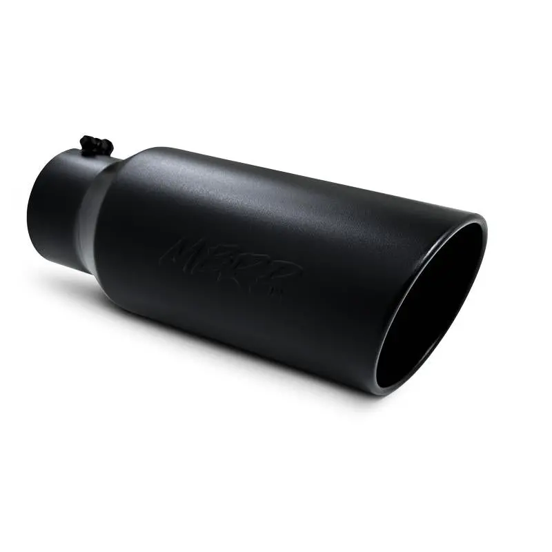 Mbrp Universal Tip 7In O.D. Rolled End 5In Inlet 18In Length Black 2