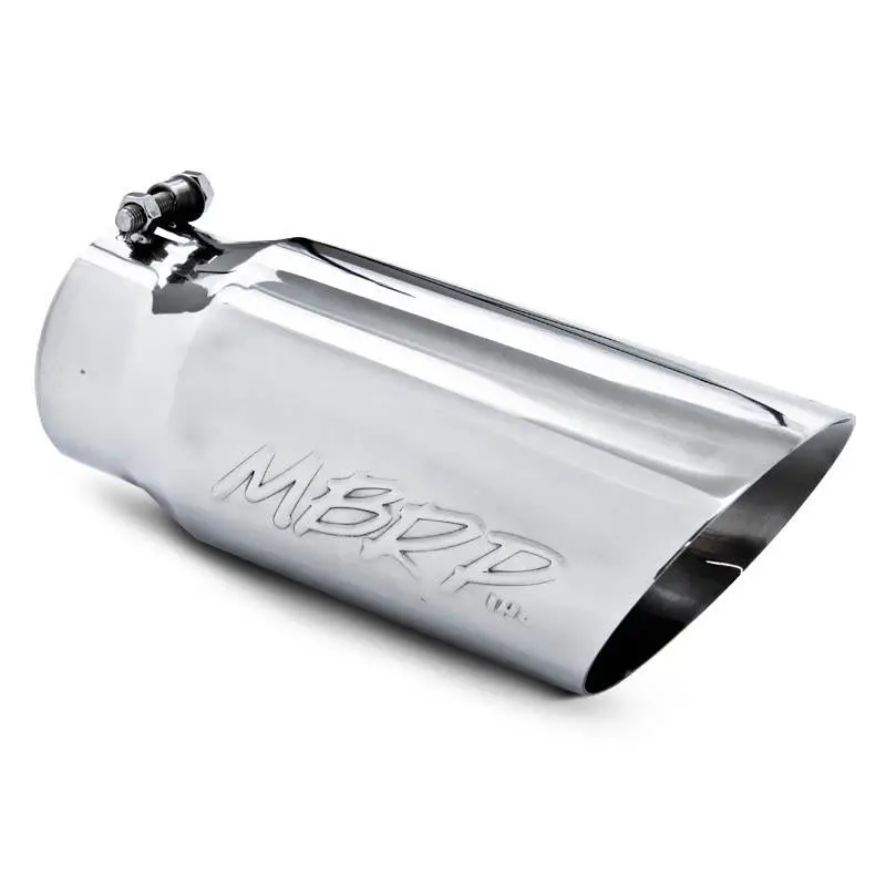 Mbrp Universal Tip 5 O.D. Dual Wall Angled 4 Inlet 12 Length 1