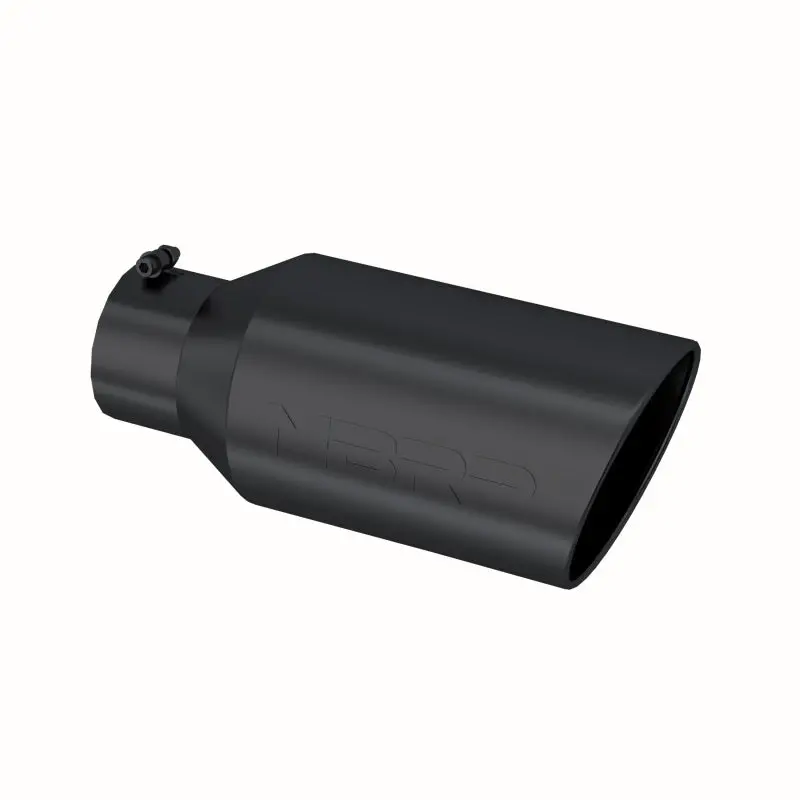 Mbrp Universal Tip 8In Od Rolled End 5In Inlet 18In Length T304 - Black 1